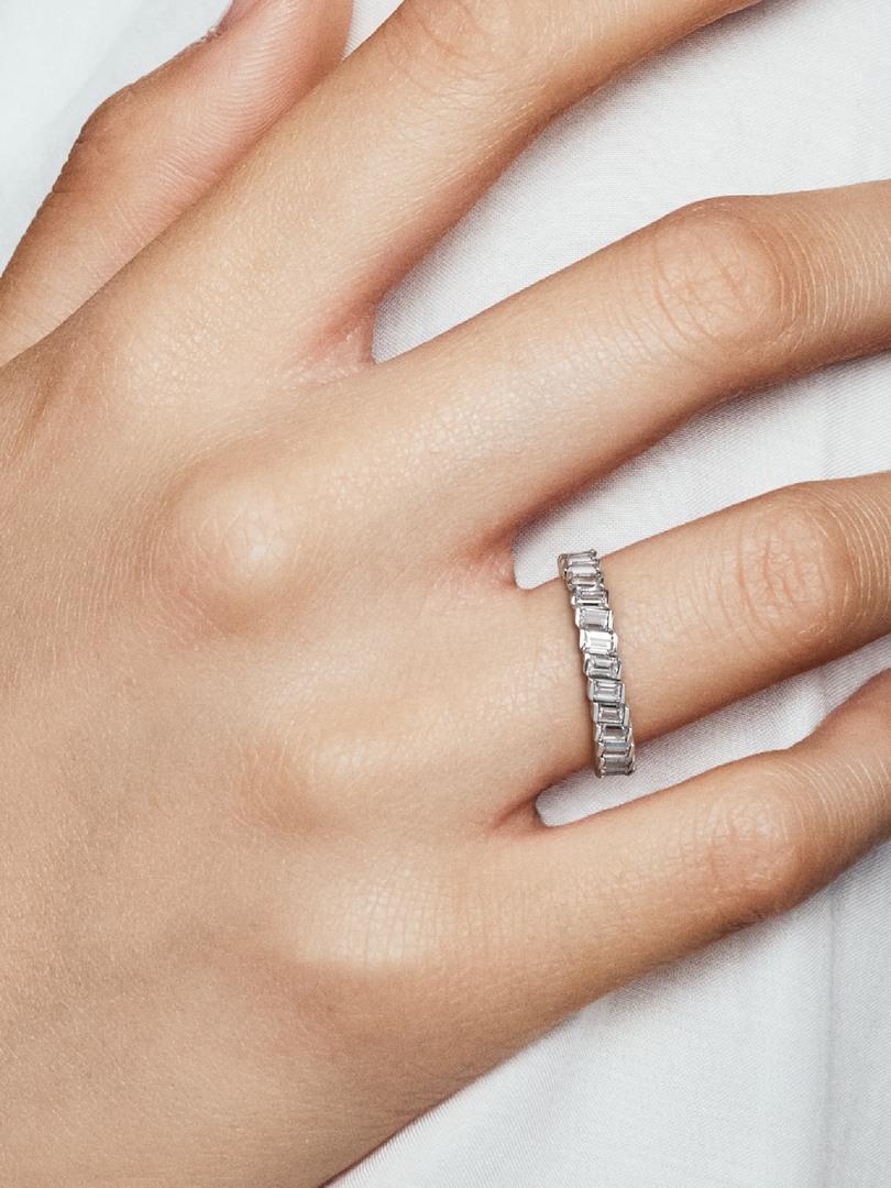 Sparkling Ice Cube Ring