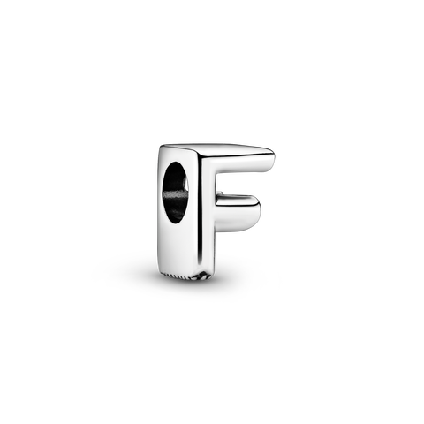 Letter F Alphabet Charm