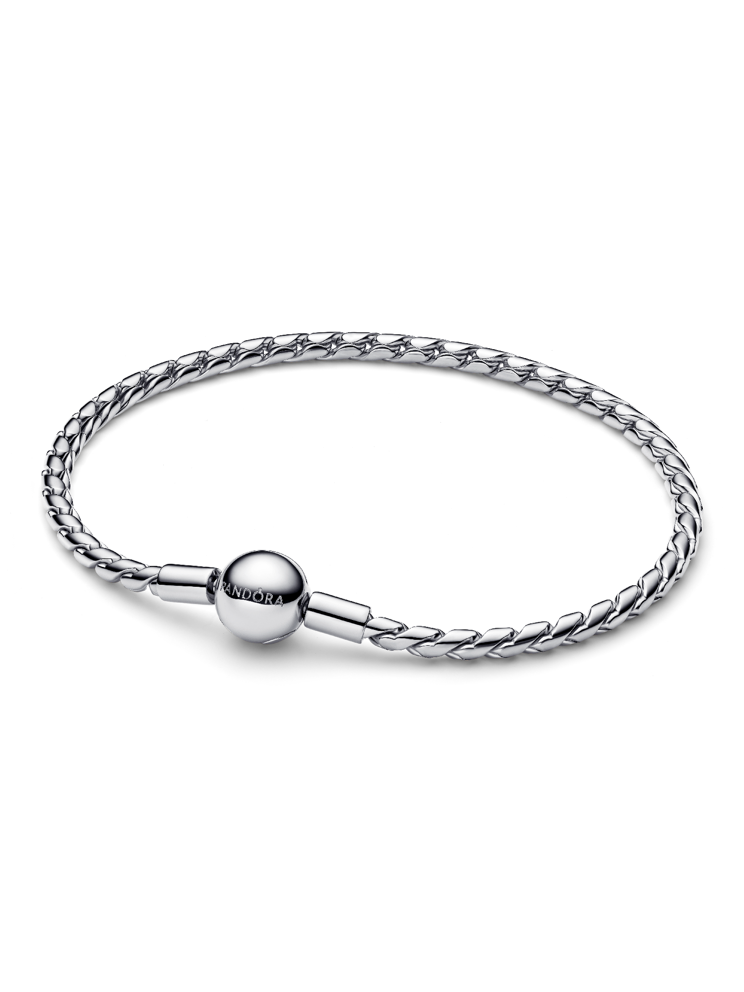 Bracelet à chaîne ailée avec fermoir rond