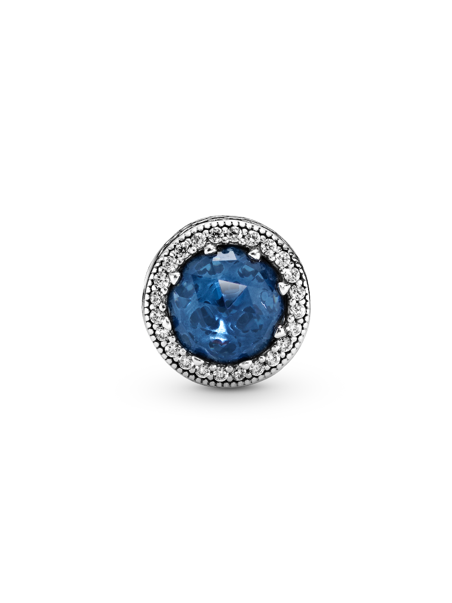 Sparkling Dark Blue Charm