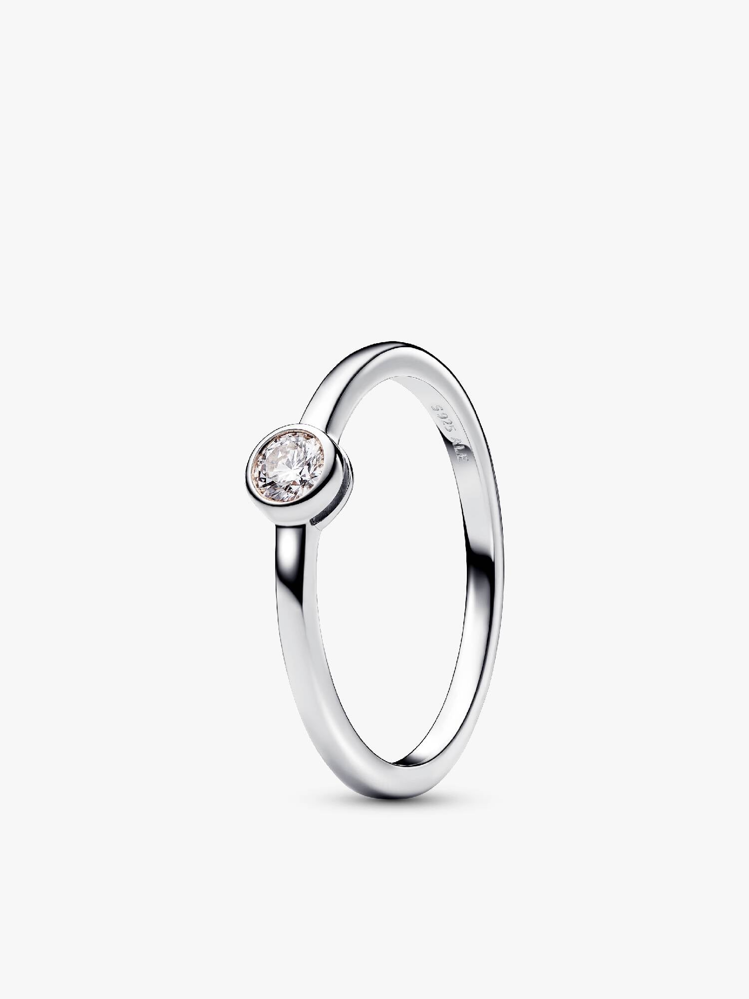 Pandora Era Lab-Grown Diamond Bezel Ring