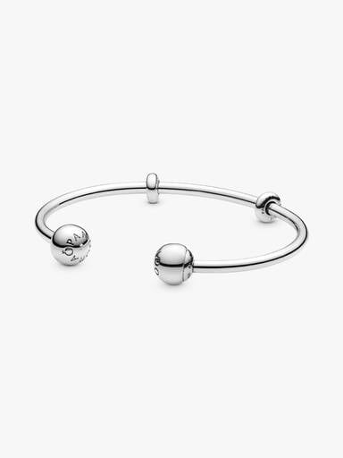 VENTE FINALE - Bracelet rigide ouvert Pandora Moments