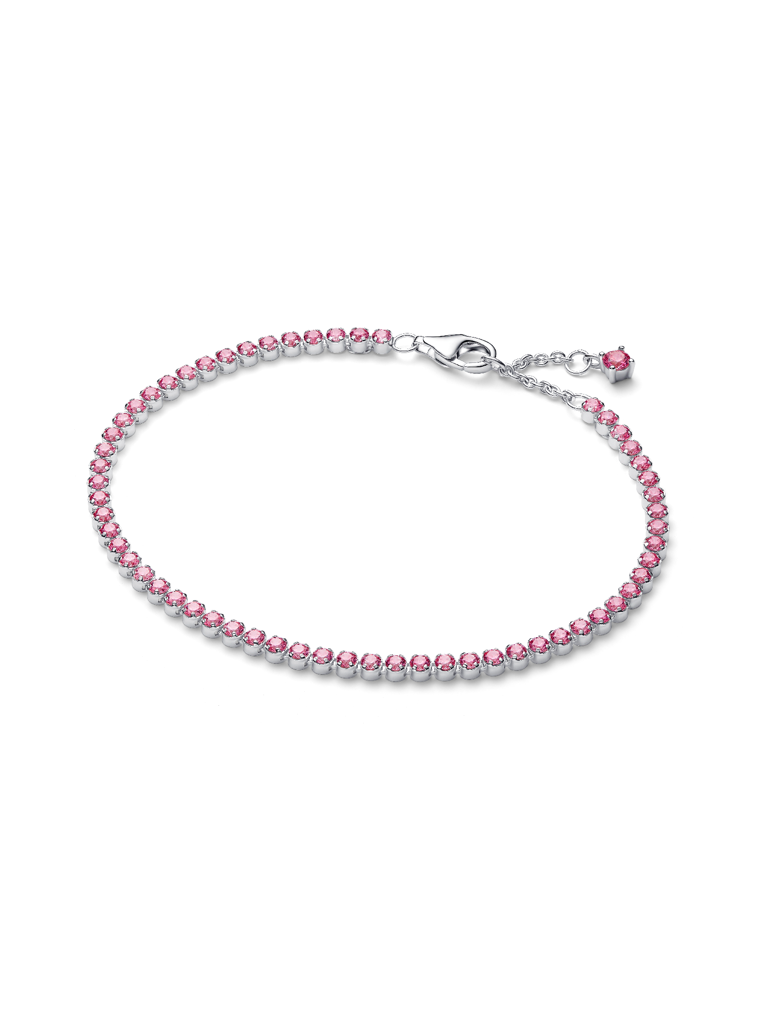 Petit bracelet tennis rose