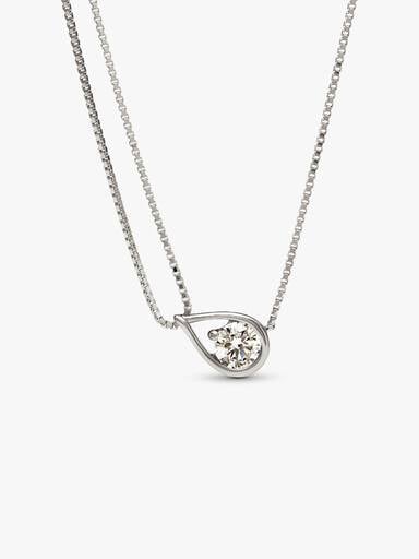 FINAL SALE - Pandora Infinite Lab-Grown Diamond Double Chain Collier Necklace