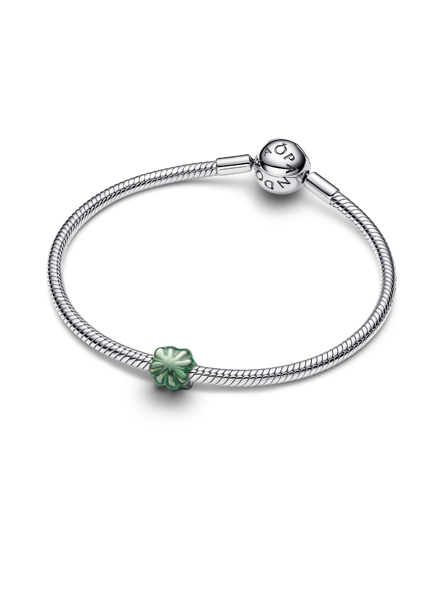 Mini charm Trèfle vert