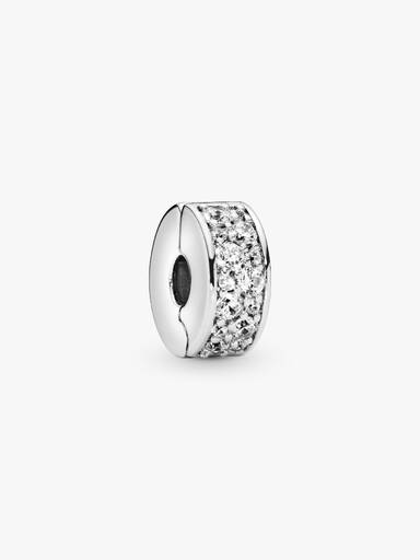 Clip pavé transparent