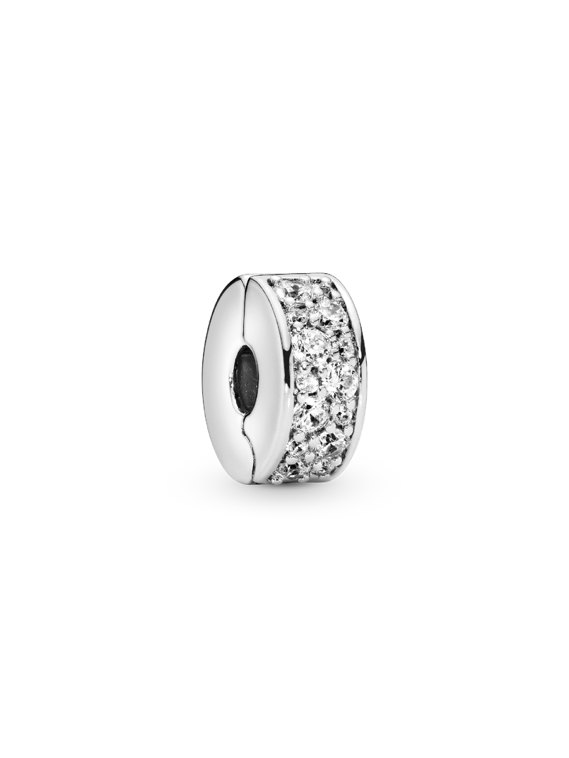 Clip pavé transparent