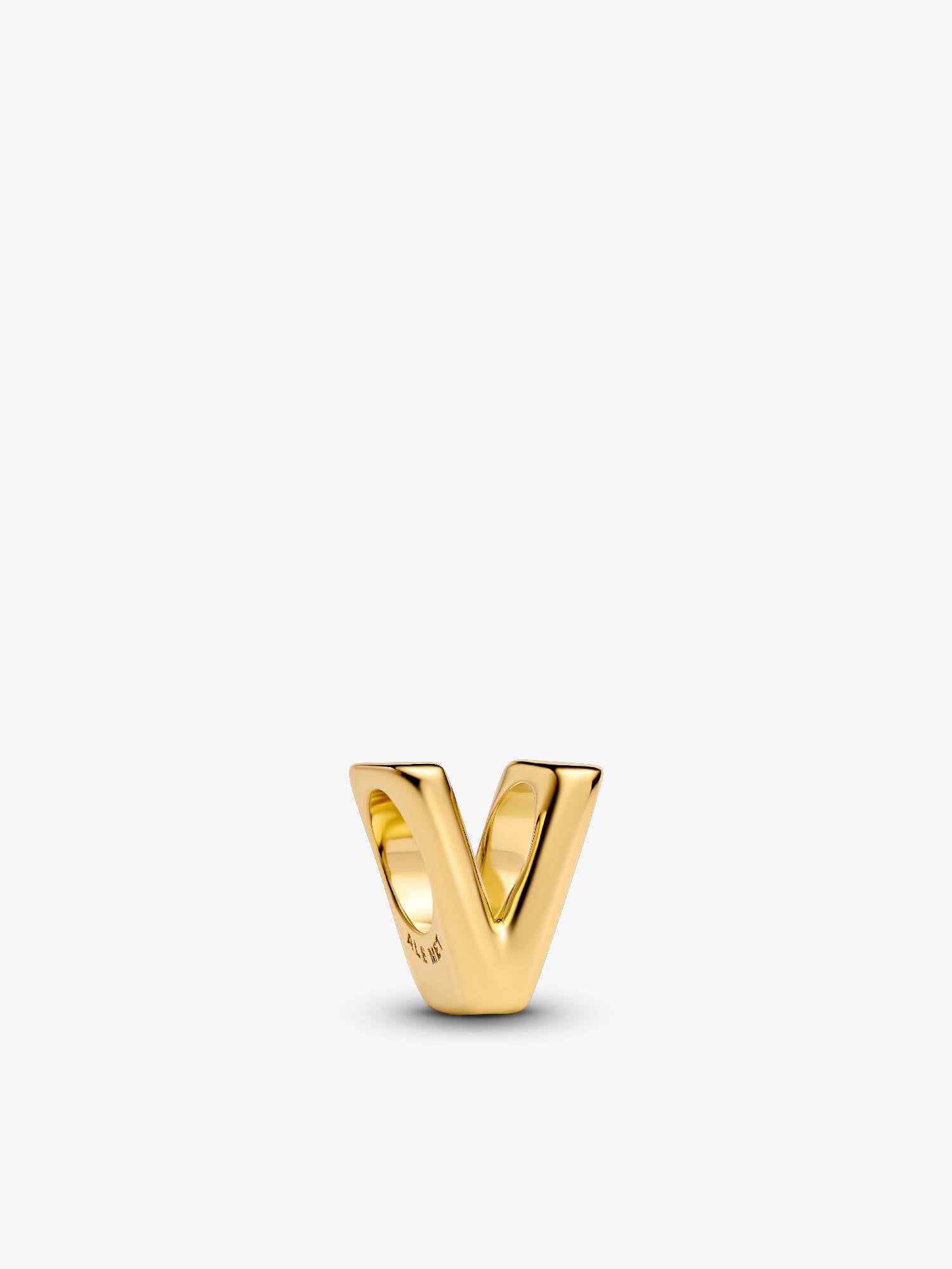 Letter V Alphabet Charm