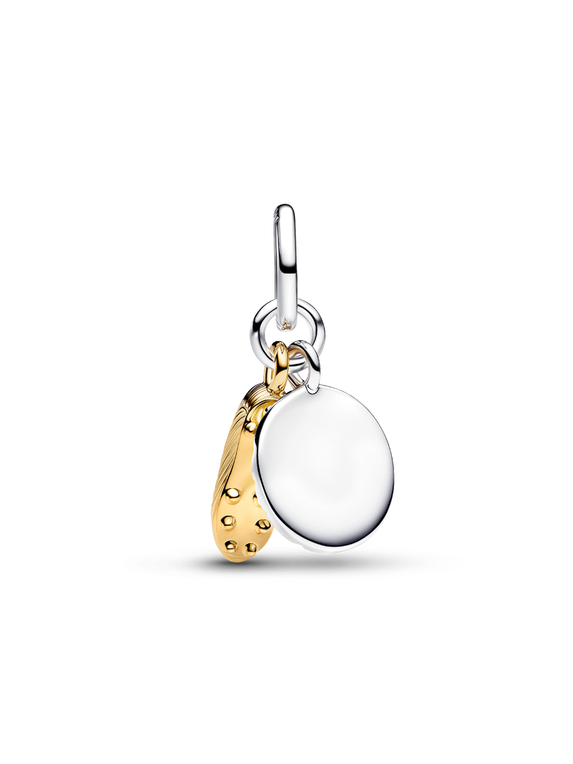 Soccer Shoe Double Dangle Charm
