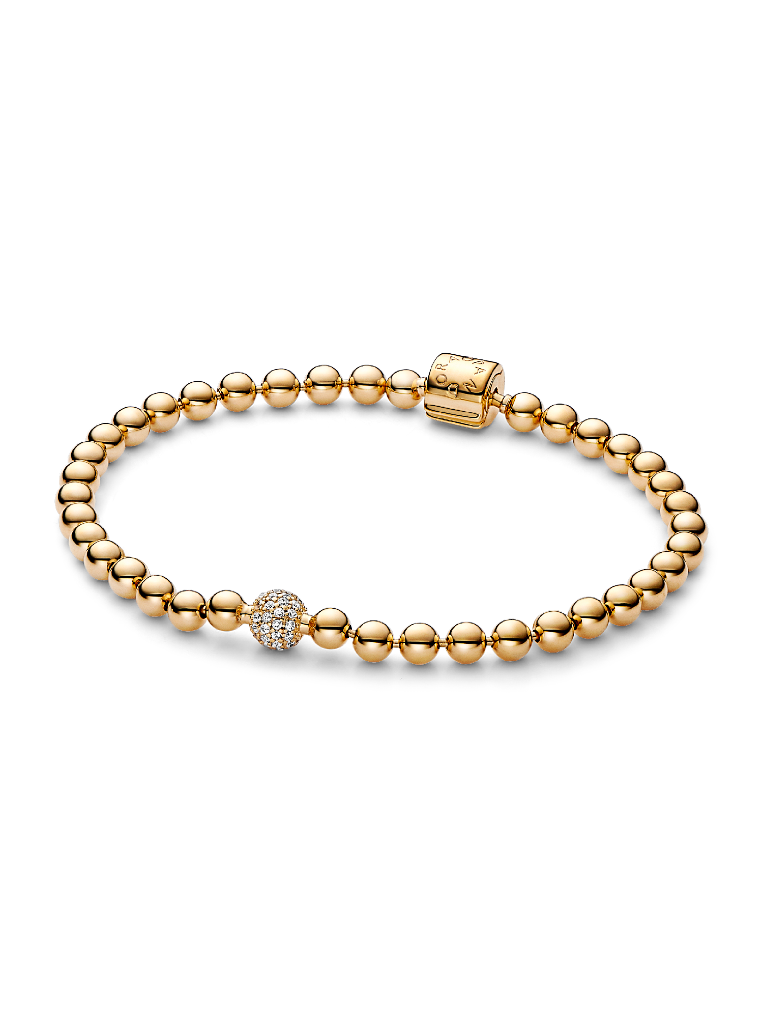 Beads & Pavé Bracelet