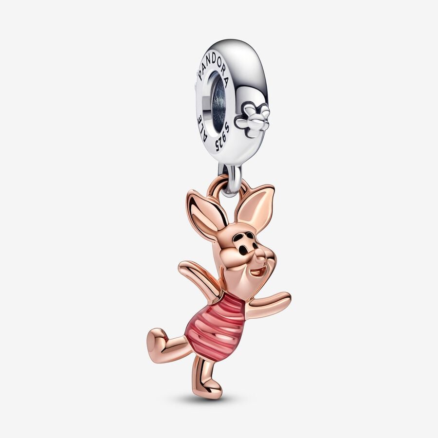 Charm-pendentif Porcinet et Winnie l’ourson de Disney image number 0