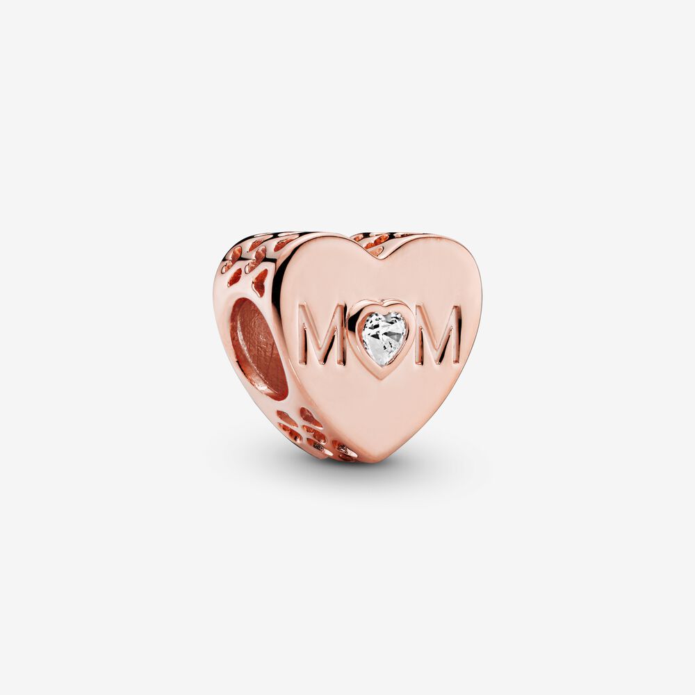 Mother Heart in Pandora Rose™ Charm | Plaqué or rose | Pandora Canada