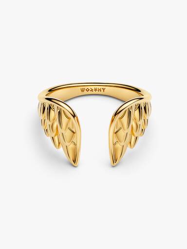 Bague ouverte Ailes de Thor de Marvel