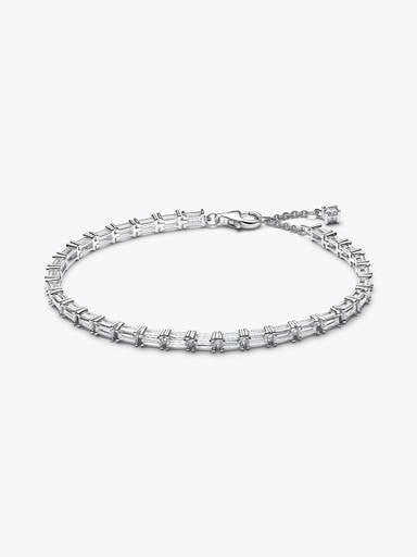 Bracelet tennis Baguette scintillante