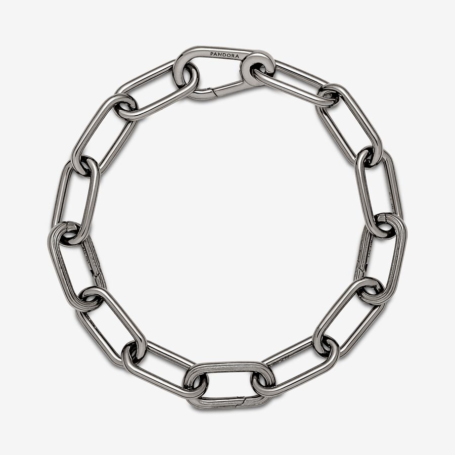 Pandora ME Link Chain Bracelet | Ruthenium plated | Pandora Canada