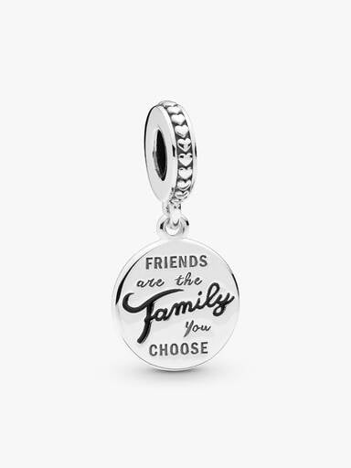Charm-pendentif Les amis, comme la famille