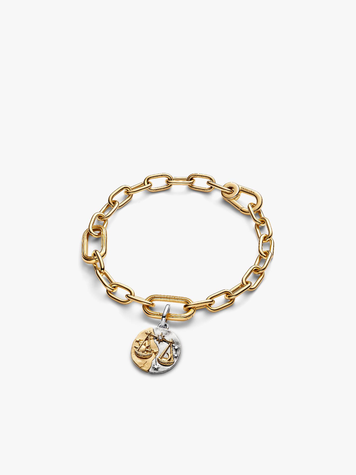 Libra Medallion Charm Bracelet