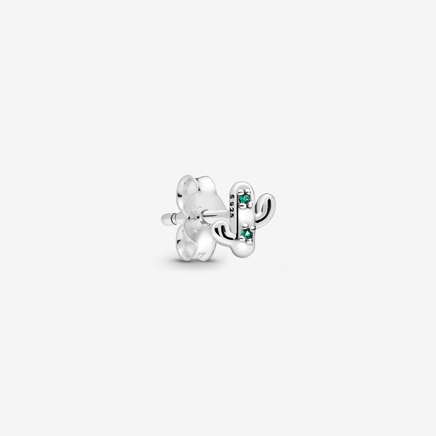 FINAL SALE - My Lovely Cactus Single Stud Earring image number 0