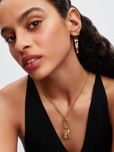Charm-pendentif Œil mystique de Pat McGrath avec diamant créé en laboratoire