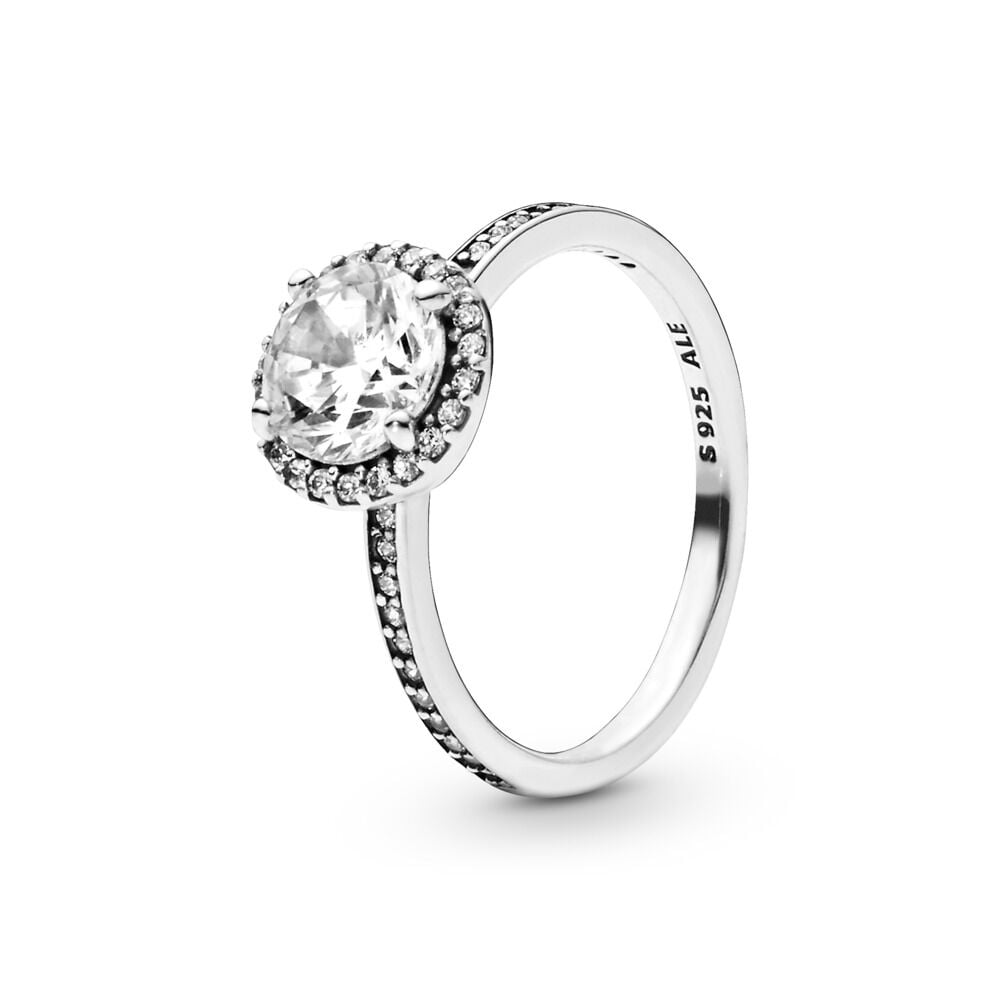 Classic Elegance Ring with Cubic Zirconia | Sterling silver