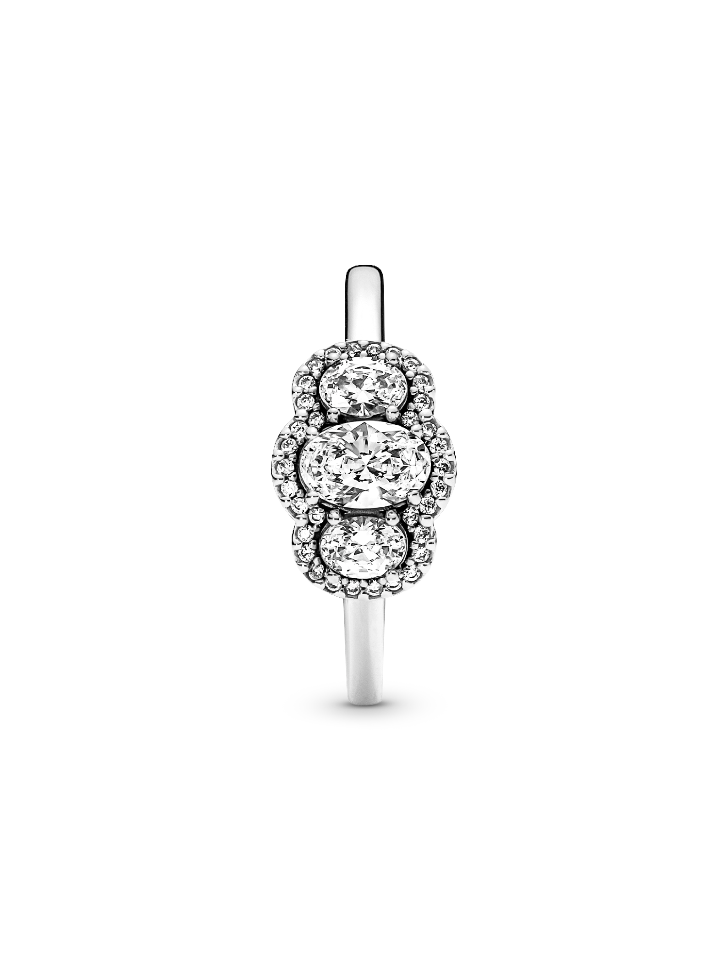Bague Rétro à trois pierres
