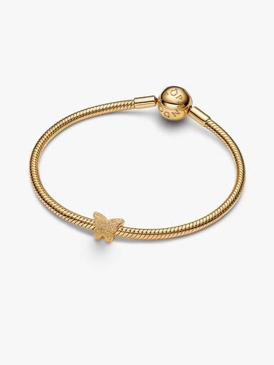 Textured Butterfly Mini Charm