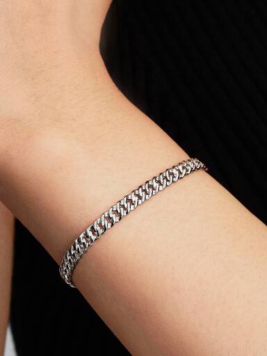 Bracelet à chaîne cubaine