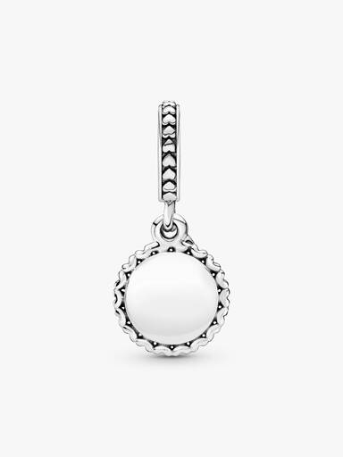 VENTE FINALE - Pendentif en argent à graver