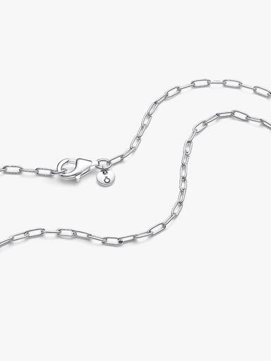 Collier à chaîne à maillons allongés
