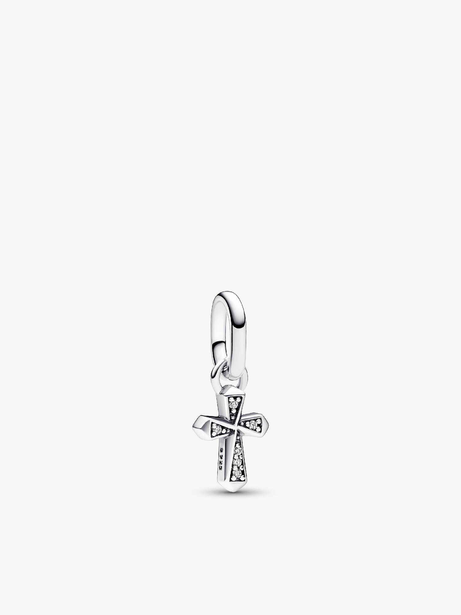 Mini charm-pendentif Croix scintillante Pandora ME