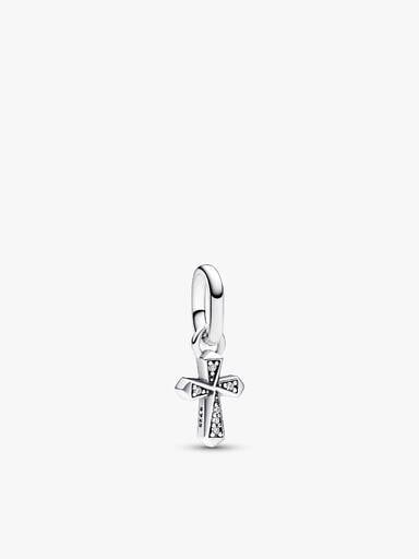 Mini Cross Pendant Necklace