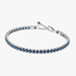 Bracelet tennis bleu scintillant Bracelet tennis bleu scintillant