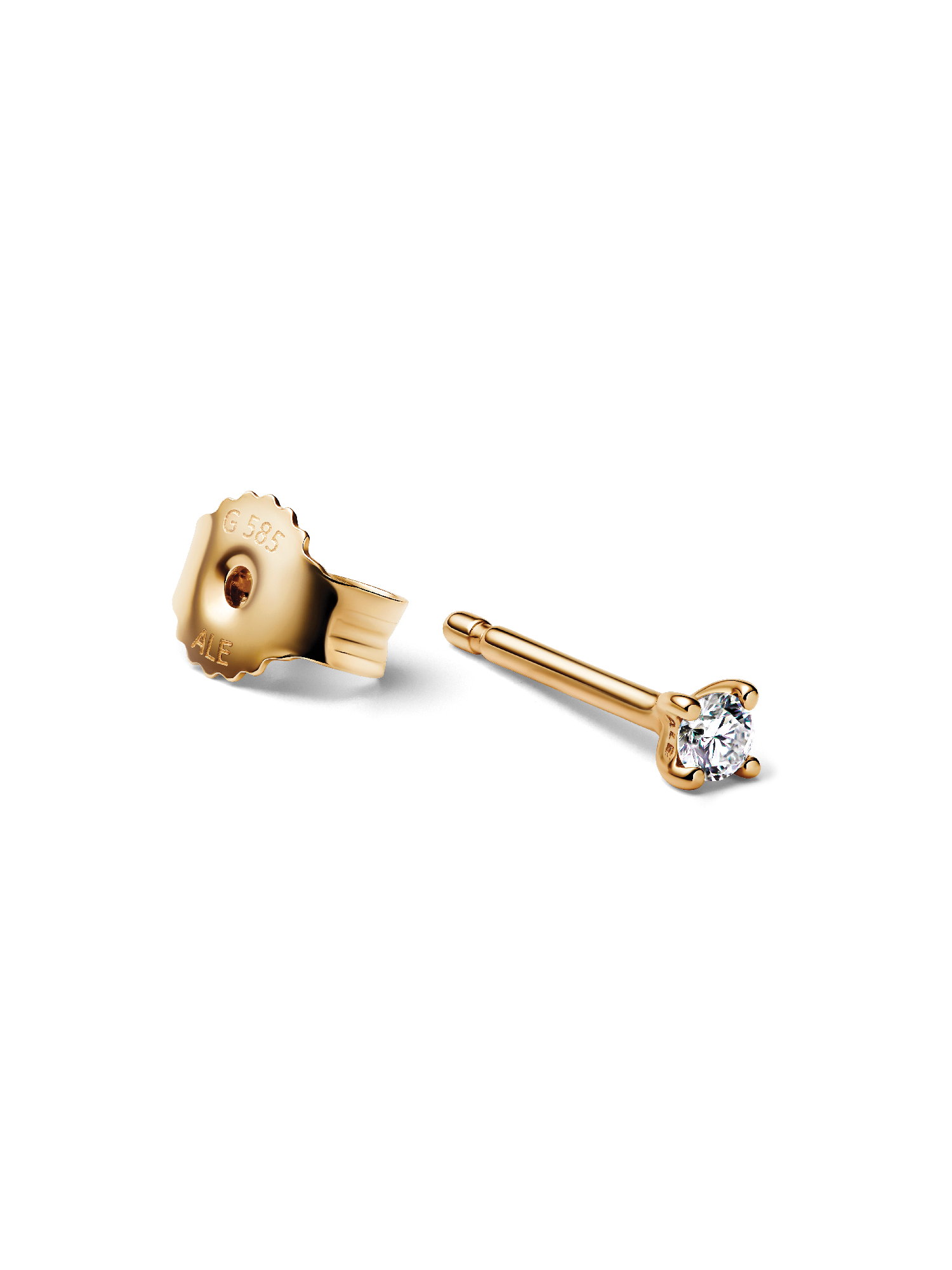 Clous d'oreilles à diamant cultivé en laboratoire Pandora Era