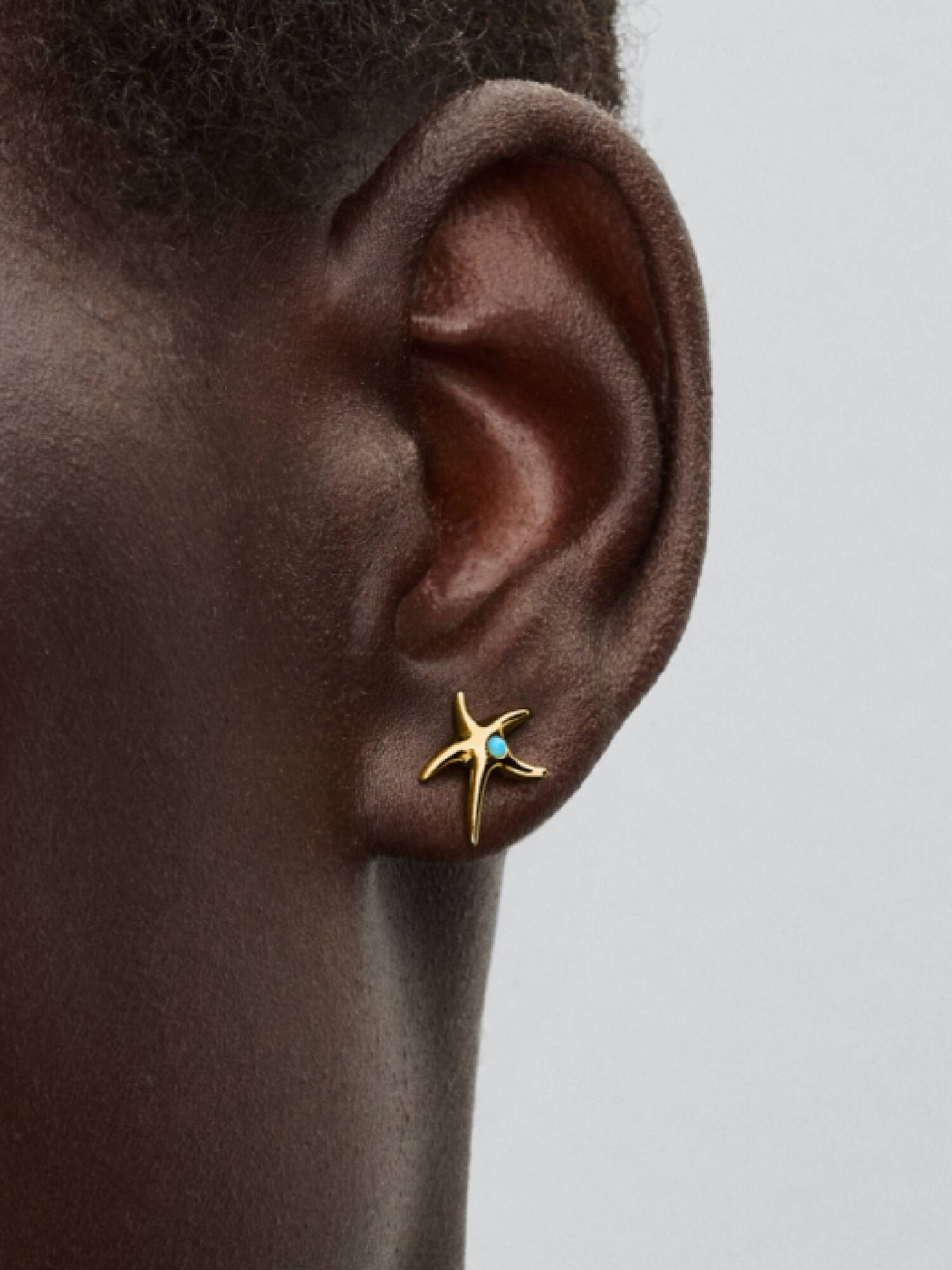 Clous d’oreilles Étoile de mer