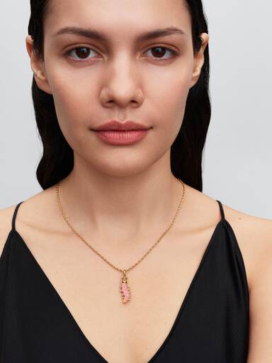 VENTE FINALE - Charm Chenille rose