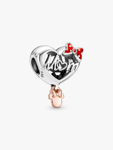 FINAL SALE - Disney Minnie Mouse Mom Heart Charm