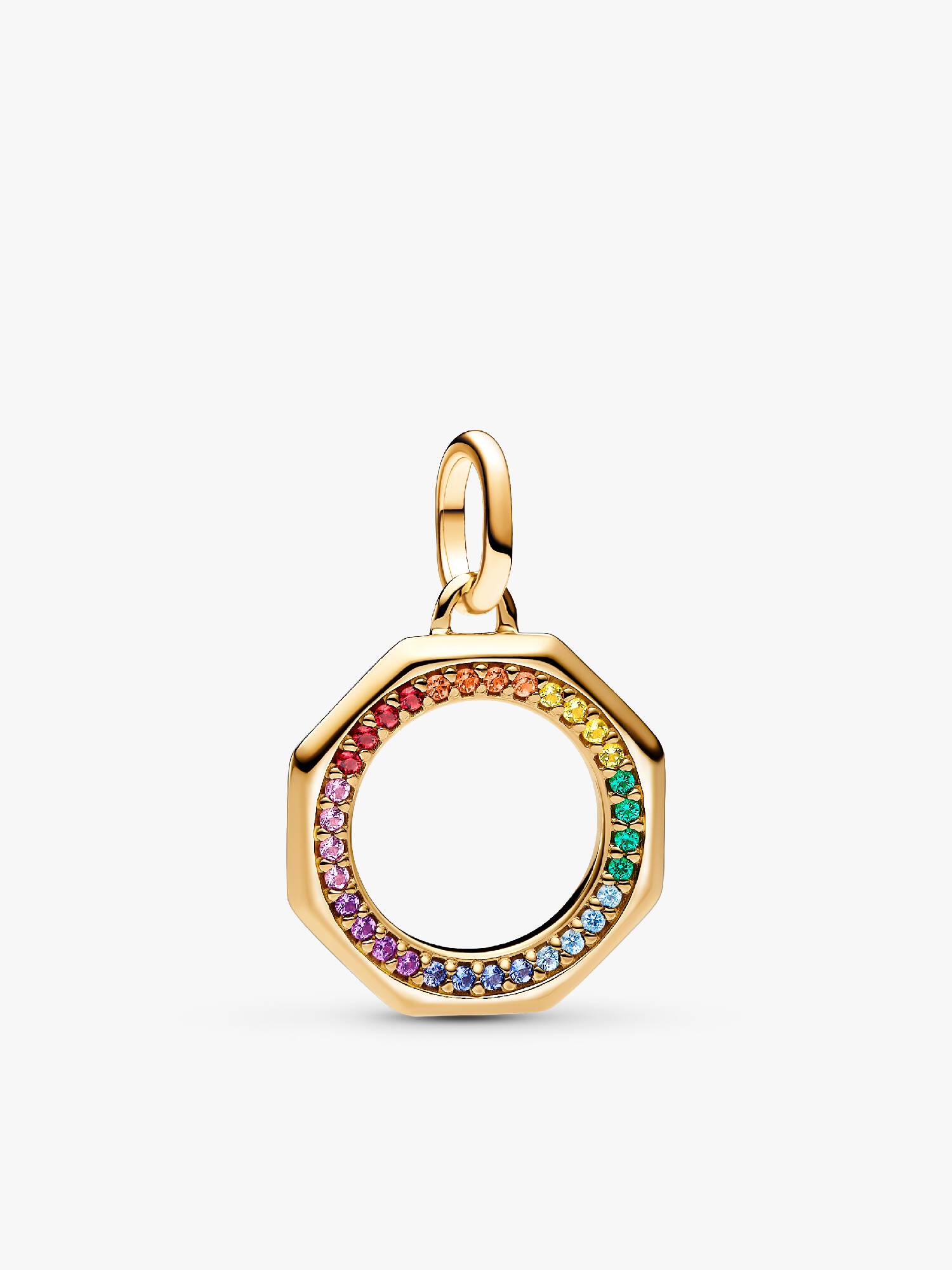 FINAL SALE - Rainbow Medallion Charm