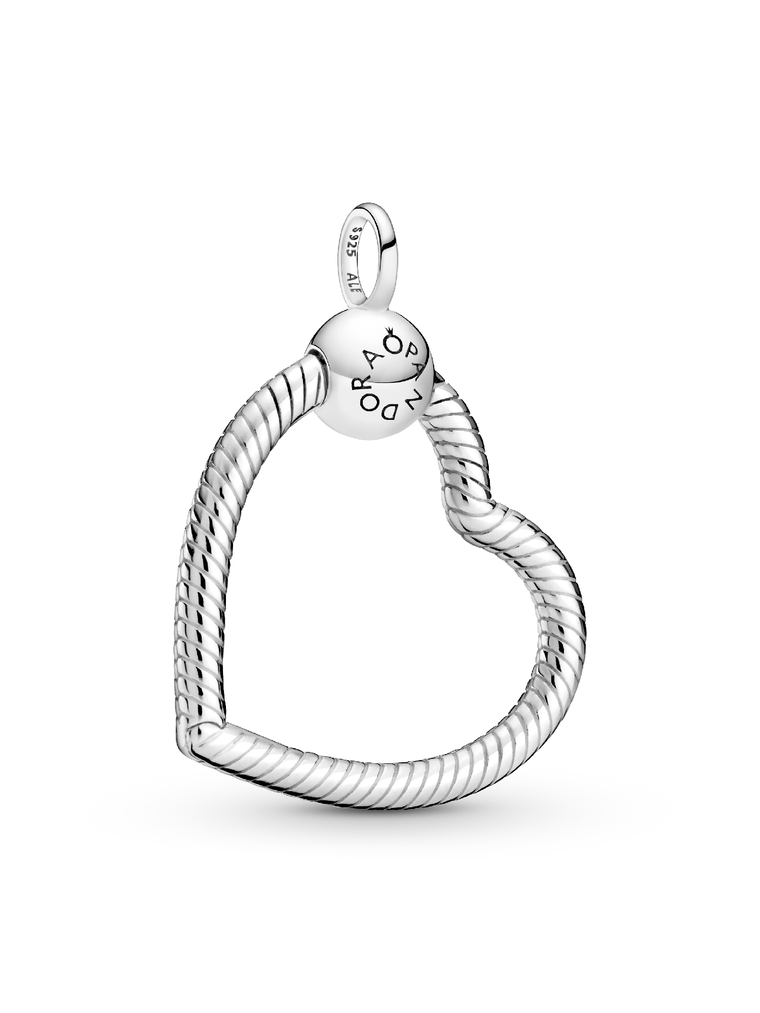 FINAL SALE - Pandora Moments Heart Charm Pendant | Sterling silver