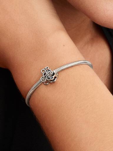 Charm ajouré Nœud de Minnie Mouse de Disney