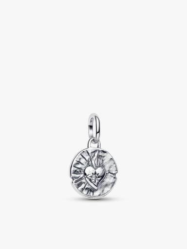 Heart Medallion Bracelet Set