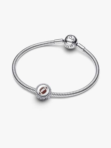 Engravable Football Charm