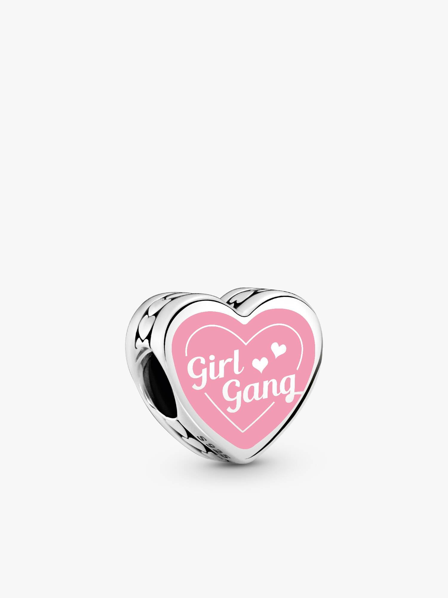 Girl Gang Heart Charm