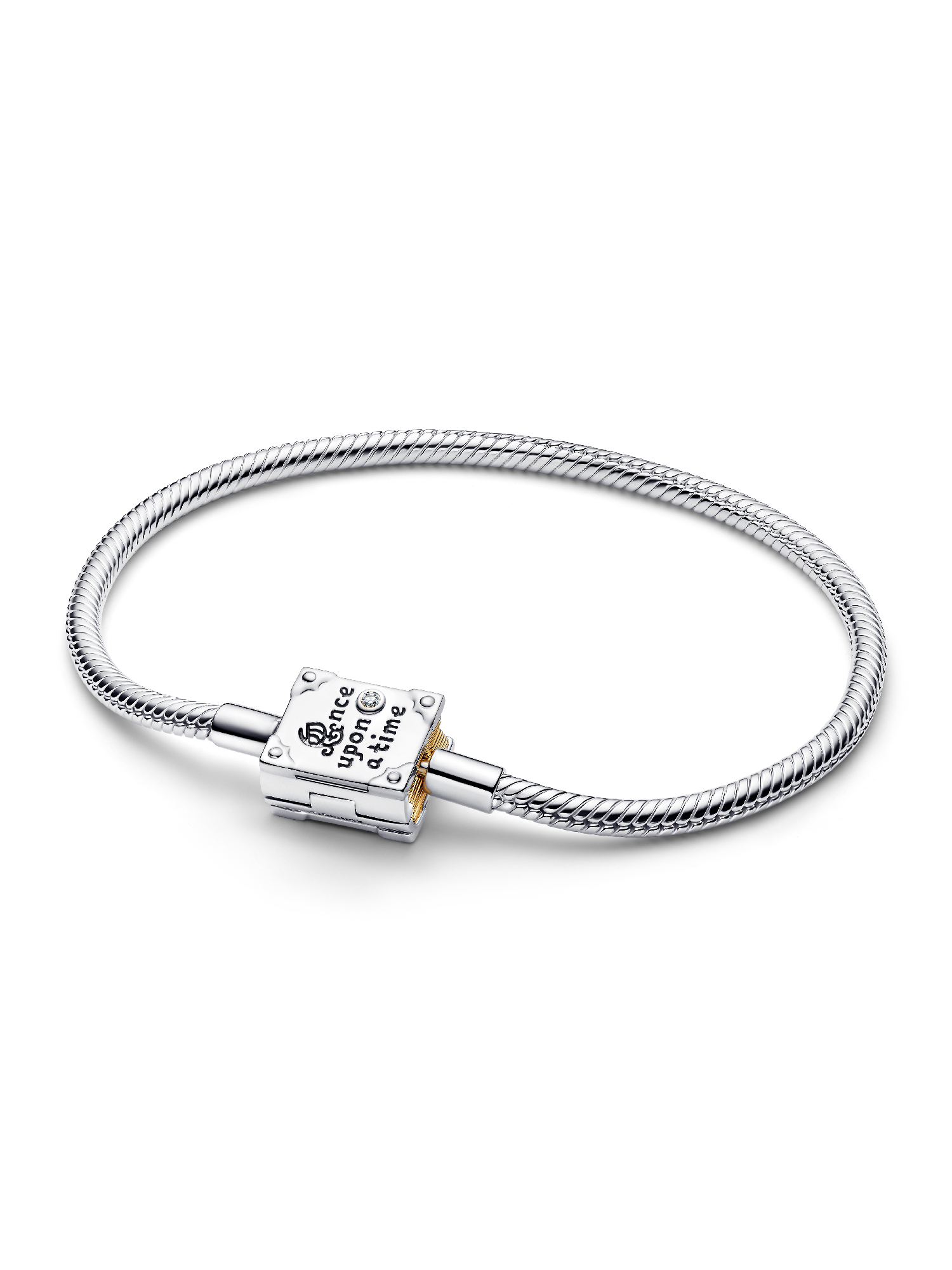 Disney Princess Storybook Lab-grown Diamond Snake Chain Bracelet