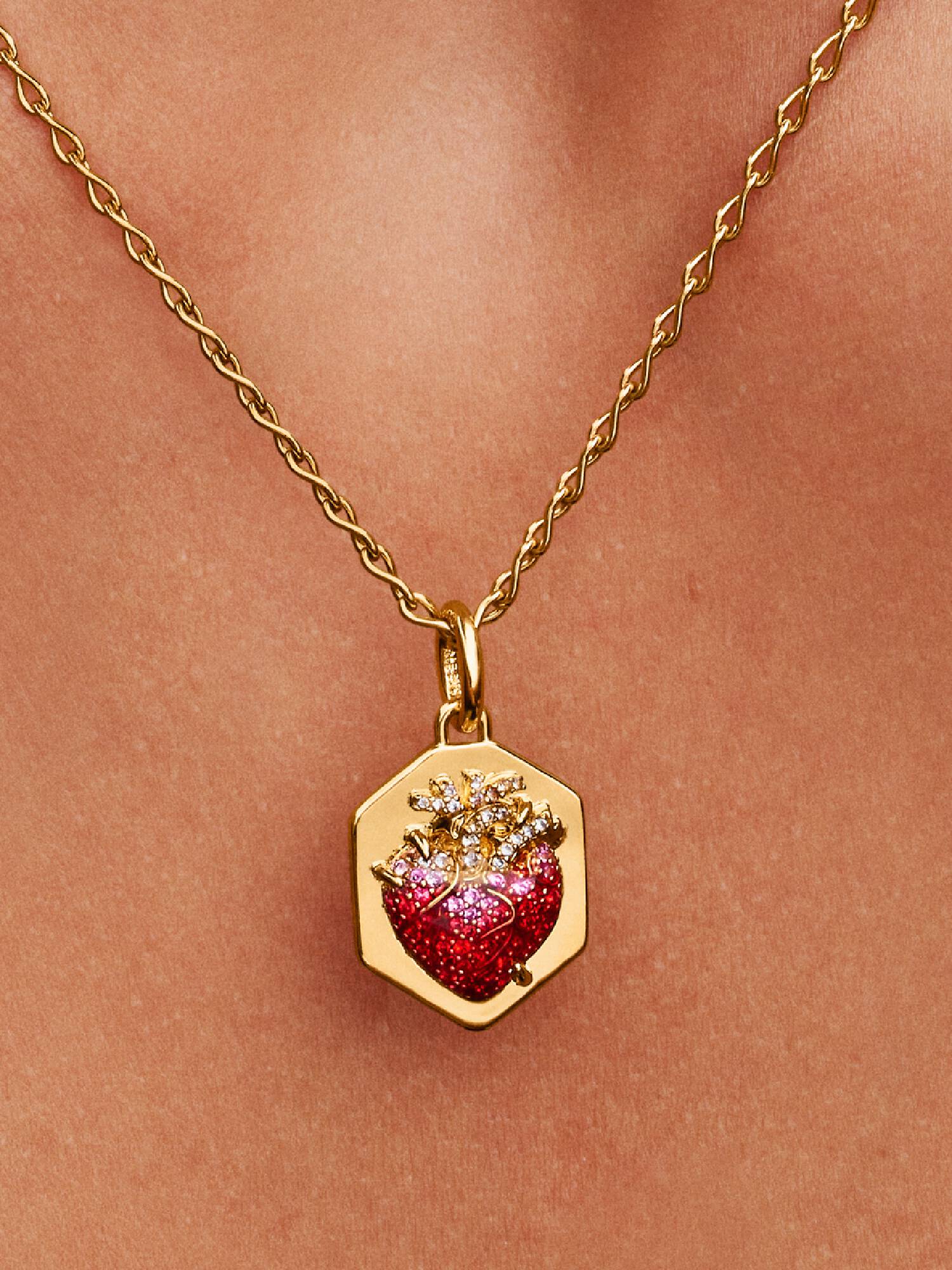 Charm-pendentif Cœur battant de Pat McGrath
