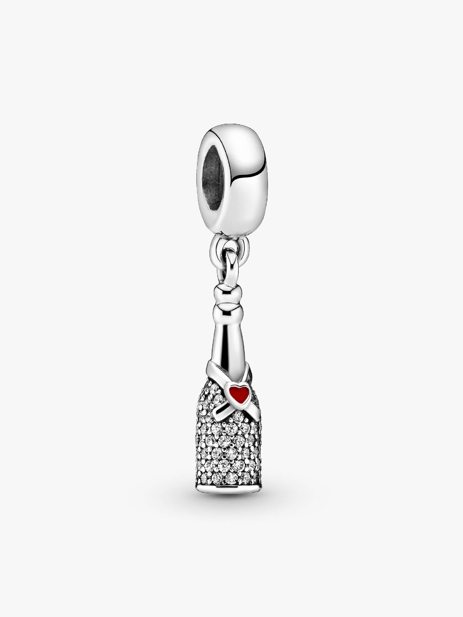 FINAL SALE - Sparkling Wine Bottle Dangle Charm