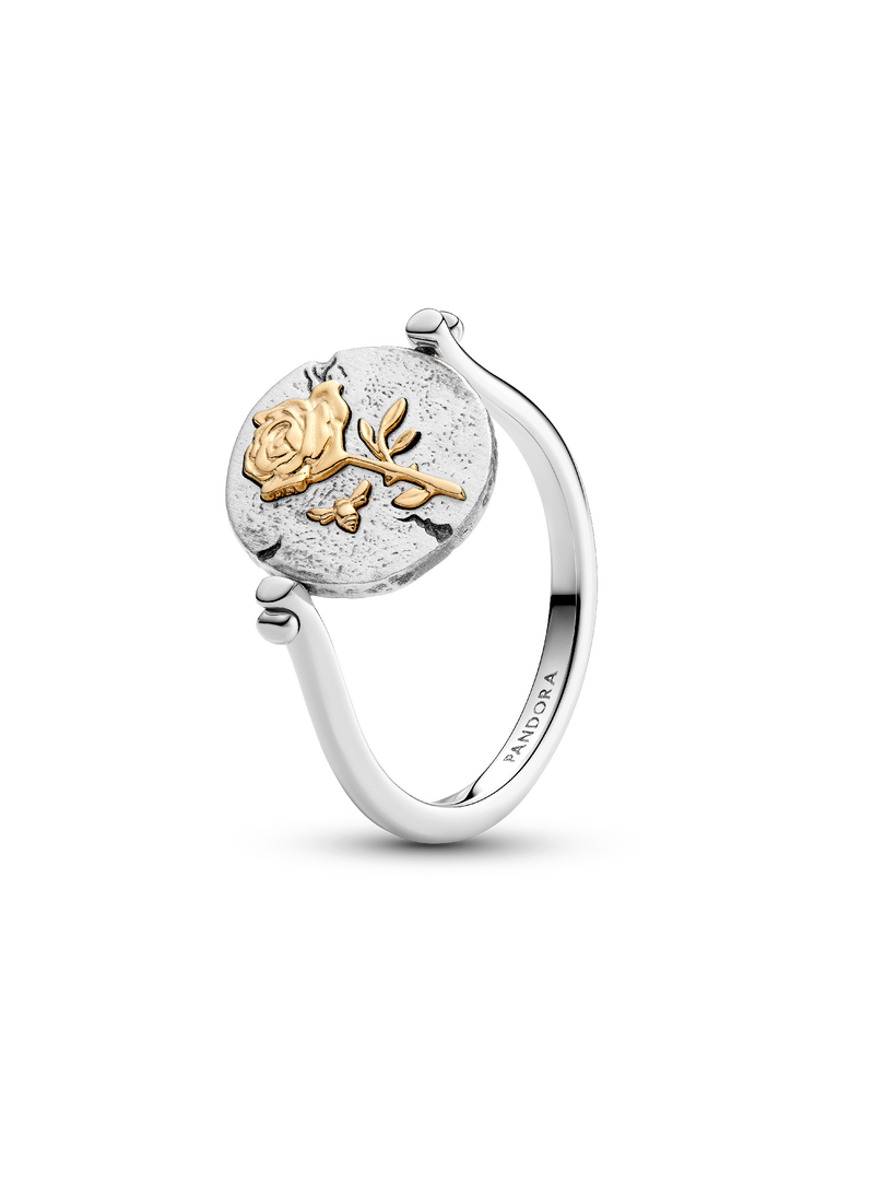 Bague Médaillon réversible Rose