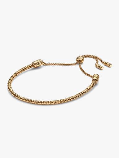 Studded Chain Slider Bracelet
