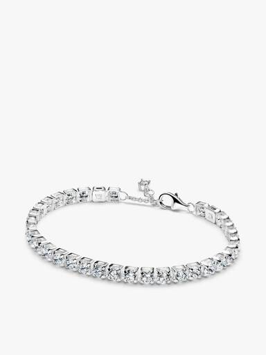Ensemble bracelet et boucles d'oreilles tennis scintillants et audacieux