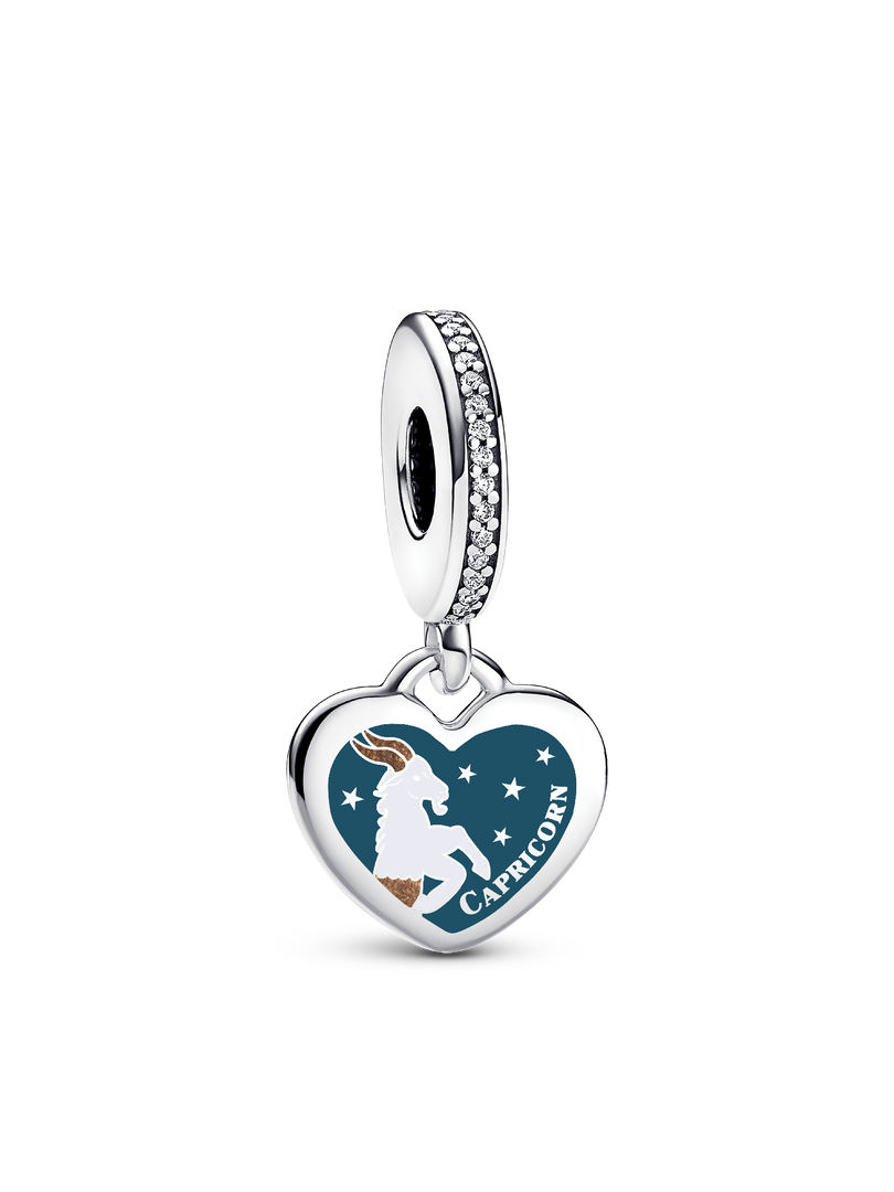 Capricorn Dangle Charm Bracelet Set