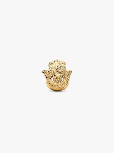 Textured Hamsa Hand Mini Charm